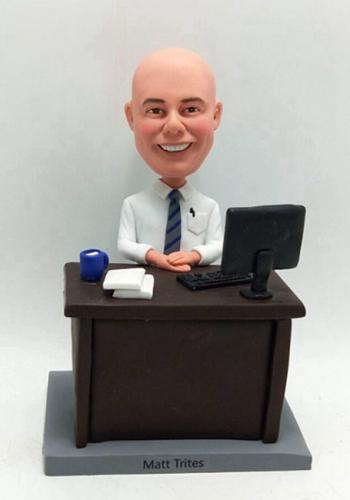 Best Boss Custom Bobble heads Office Desk Gifts For Boss