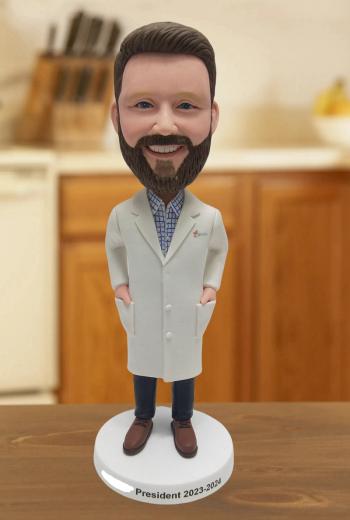 Personalized Doctor Bobbleheads Custom Medical Doctor Bobblehead Figurines