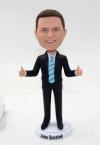 Custom Bobblehead businessman Top Salesman Awards