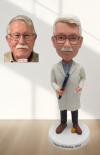Custom bobbleheads physical therapist gift for retirement
