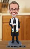 Wedding officiant Custom Bobblehead pastor proposal for wedding officiant